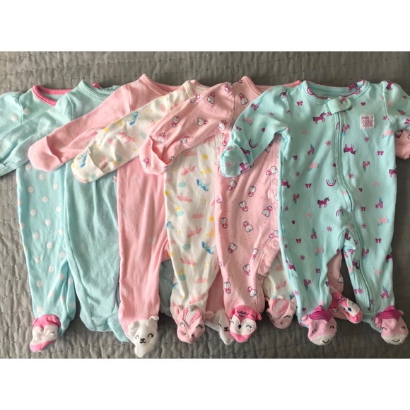 newborn baby girl pyjamas